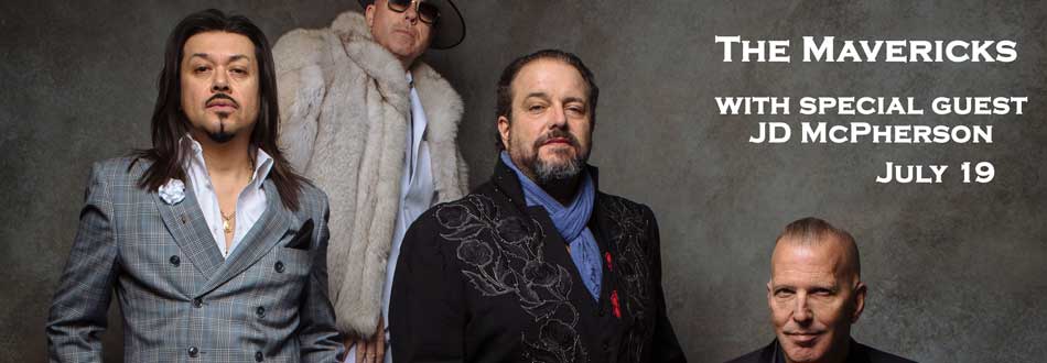 The Mavericks to perform at Savage Oakes Vineyard & Winery with special guest JD McPherson